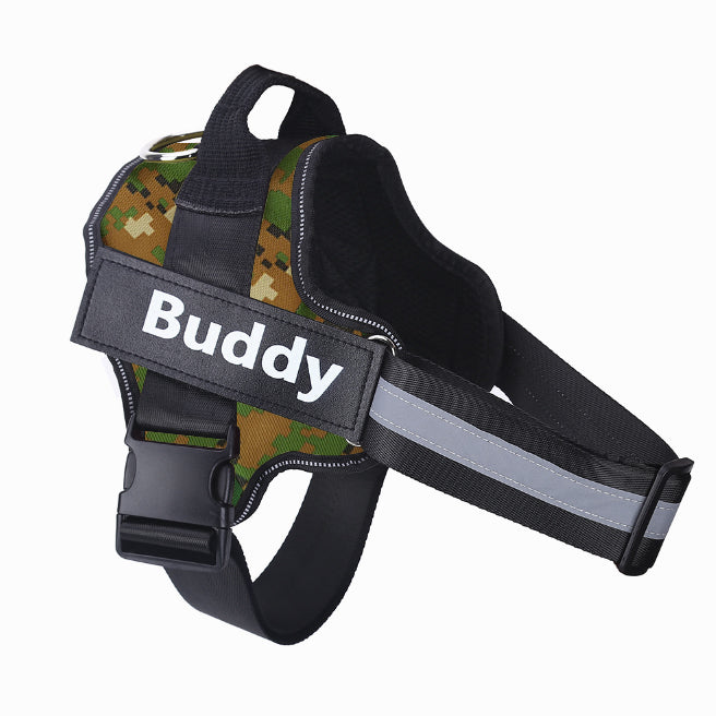 Personalized Dog Harness – Custom Name & Maximum Control