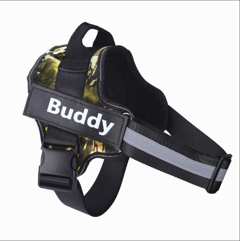 Personalized Dog Harness – Custom Name & Maximum Control