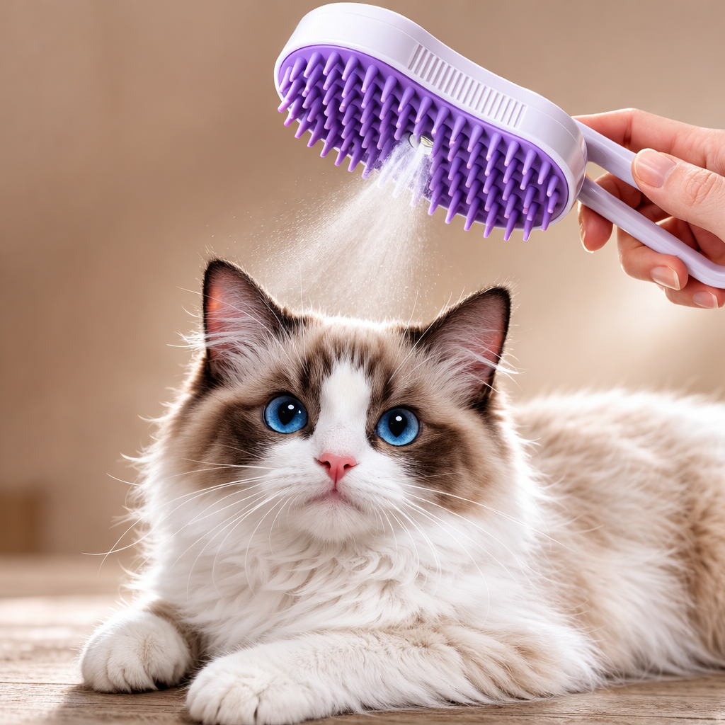 Pawlino Pet Steam Brush