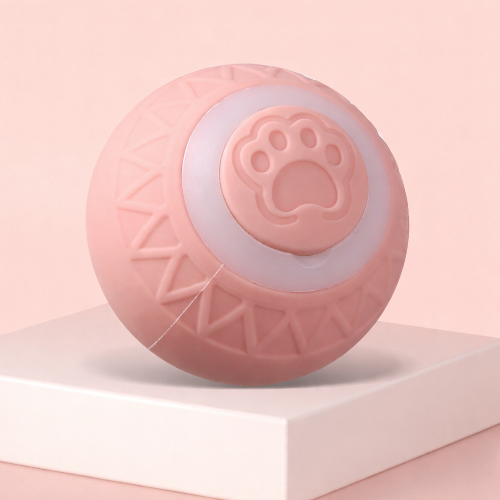 Smart Silicone Cat Toy Ball
