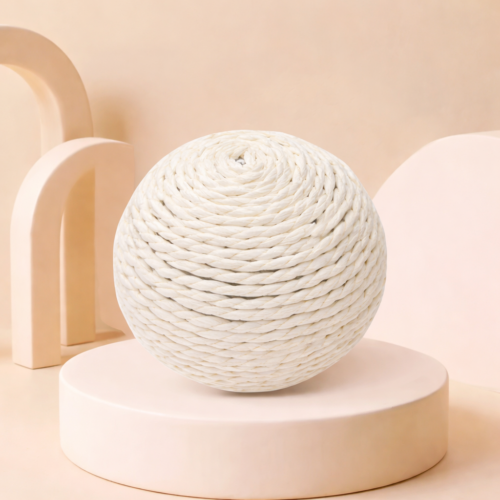 Natural Sisal Cat Ball – Interactive & Stress-Relief Toy