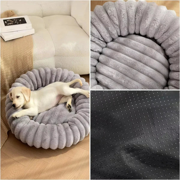Cozy Haven Plush Pet Bed